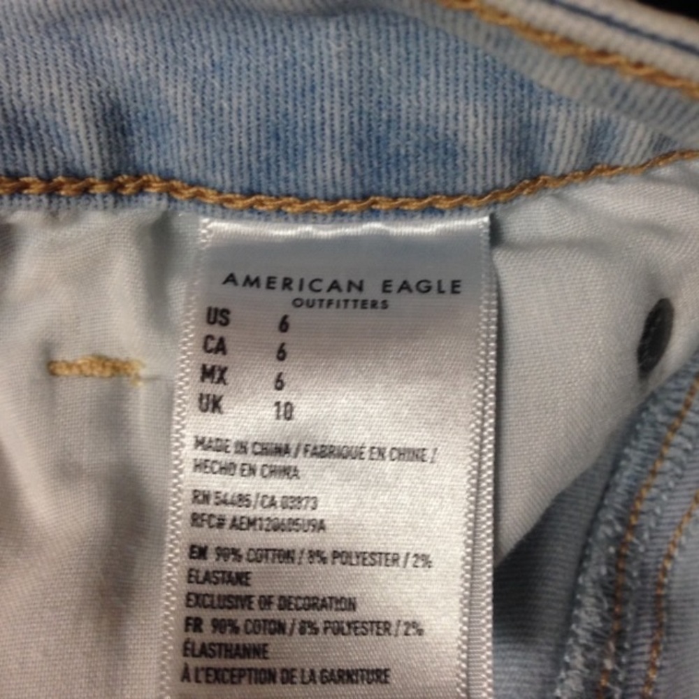 American Eagle Outfitters Super hi Rise Shortie 6 - Picture 8 of 8